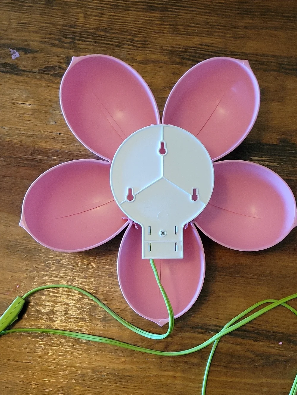 Ikea Kids Pink Flower Wall Light